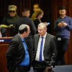 שמחה רוטמן ויריב לוין (צילום: דוברות הכנסת)